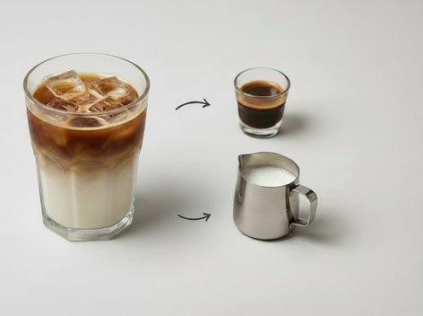 Iced Latte bei Dr. Shot