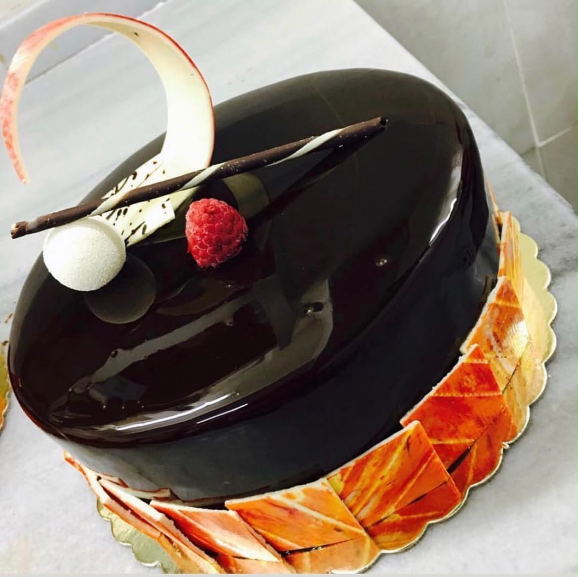 Schokoladen-Mousse-Torte bei Dr. Shot