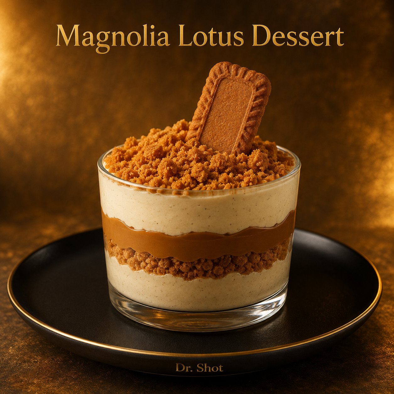 Magnolia Lotus Dessert bei Dr. Shot
