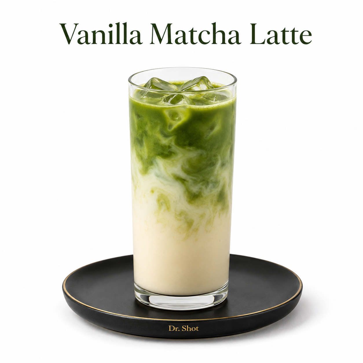 Vanilla Matcha Latte bei Dr. Shot