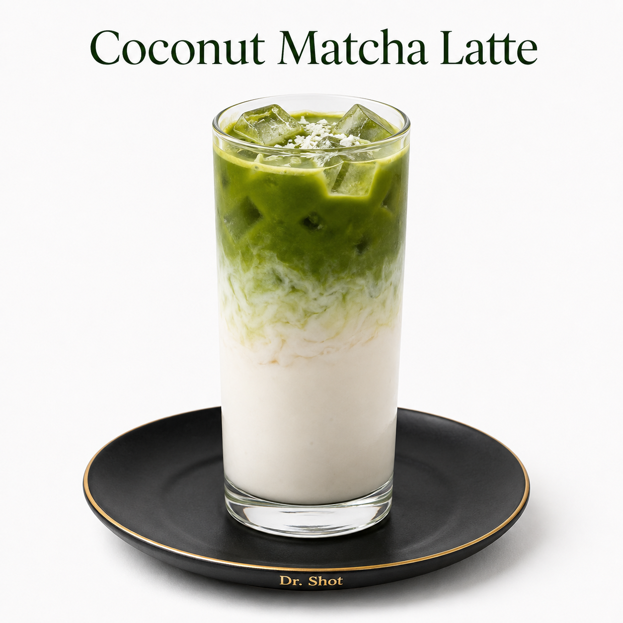 Coconut Matcha Latte bei Dr. Shot