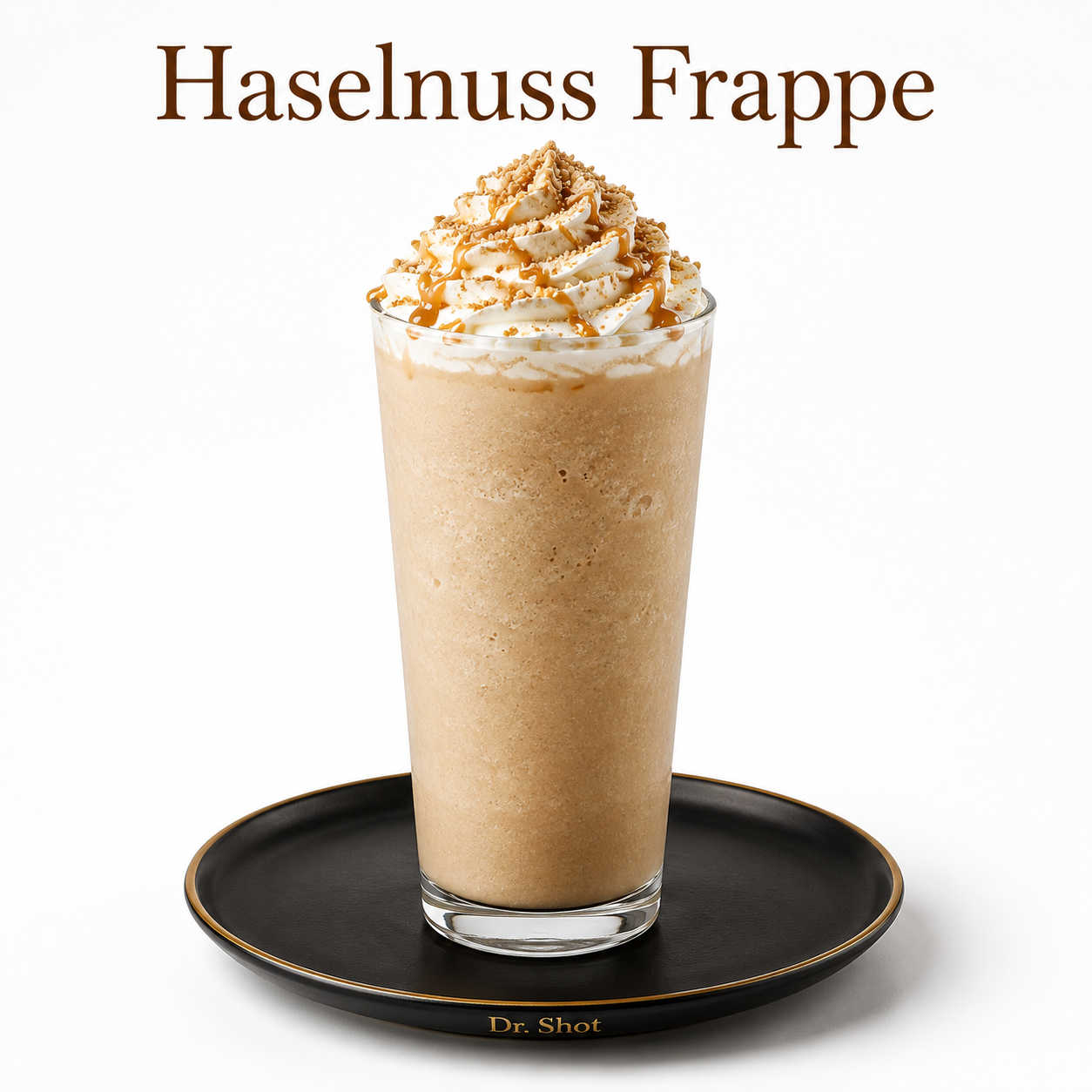 Haselnuss Frappe bei Dr. Shot
