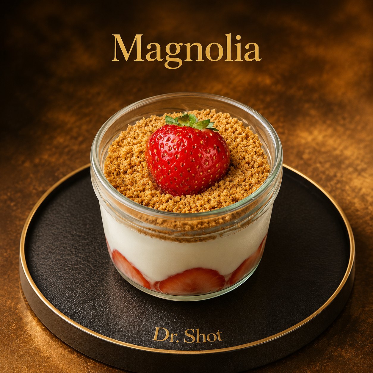 Magnolia Dessert bei Dr. Shot